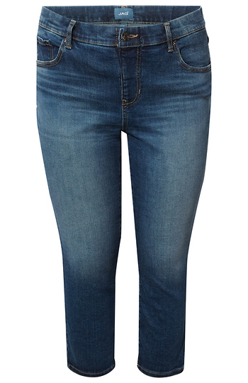 JAG High Rise Slim Straight Leg Jean Slide 1