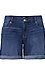 High Rise Denim Shorts Thumb 1