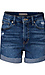 Just Black Cuffed Short Thumb 1