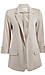 Cuffed Sleeve Ponte Blazer Thumb 1