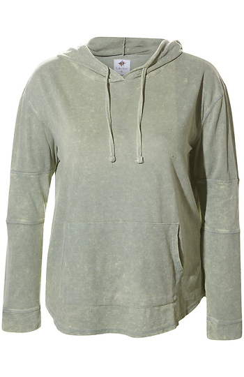 Contrast Hoodie Slide 1