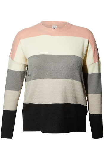 Colorblock Sweater Slide 1