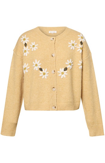 Petite Floral Print Cardigan Slide 1