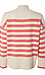 Velvet Heart Mock Neck Stripe Sweater Thumb 2