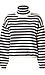 Velvet Heart Striped Turtleneck Sweater Thumb 1