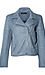 Snake Print Moto Jacket Thumb 1