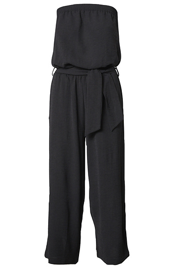 Bishop+Young Sleeveless Cropped Jumpsuit with Waist Tie Slide 1