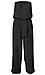 Bishop+Young Sleeveless Cropped Jumpsuit with Waist Tie Thumb 1