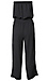 Bishop+Young Sleeveless Cropped Jumpsuit with Waist Tie Thumb 2