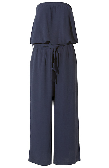Bishop+Young Sleeveless Cropped Jumpsuit with Waist Tie Slide 1