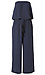 Bishop+Young Sleeveless Cropped Jumpsuit with Waist Tie Thumb 1