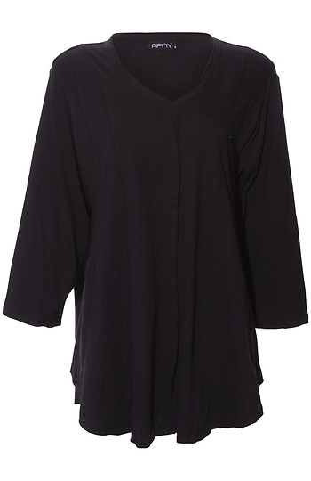 Flowy V-Neck Tee Slide 1