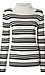 Velvet Heart Striped Turtleneck Thumb 1