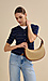 Woven Mini Crescent Bag Thumb 2