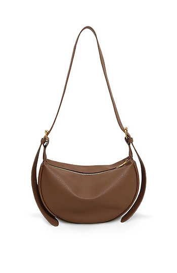 Leather Crescent Bag Slide 1