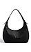 Woven Mini Leather Hobo Bag Thumb 1