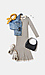 Woven Mini Leather Hobo Bag Thumb 2
