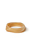 Beige geometric bangle bracelet Thumb 1