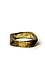 Jade colored geometric bangle bracelet Thumb 1