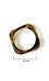 Jade colored geometric bangle bracelet Thumb 2