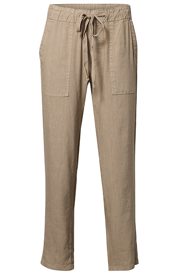KUT from the Kloth High Rise Linen Pants Slide 1