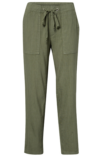 KUT from the Kloth High Rise Linen Pants Slide 1
