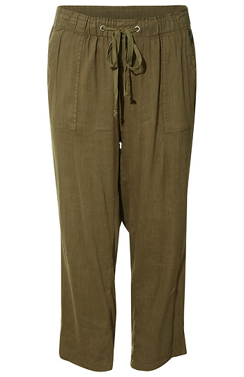KUT from the Kloth High Rise Linen Pants Slide 1