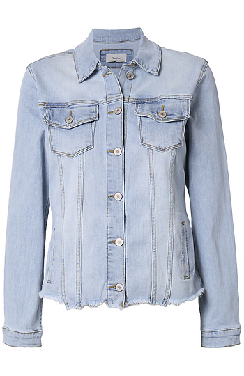 Distressed Denim Jacket Slide 1