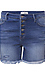 High Rise Button Fly Shorts Thumb 1