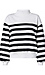 Striped Turtleneck Pullover Thumb 1