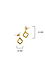 2 Clover Shaped Drop Earrings Thumb 2