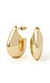 Rounded Bean Earrings Thumb 1