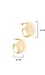 Rounded Bean Earrings Thumb 2