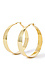 Large flat hoop earrings Thumb 1