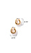 Gold bubble hoop earrings Thumb 2