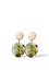 Olive aura drop earrings Thumb 1