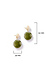 Olive aura drop earrings Thumb 2