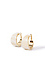 Cream resin statement hoops Thumb 1