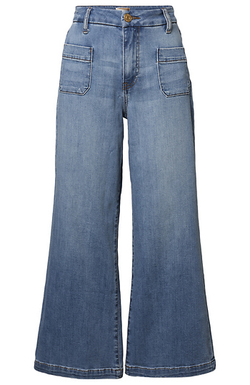 Petite KUT from the Kloth Wide Leg Denim Slide 1