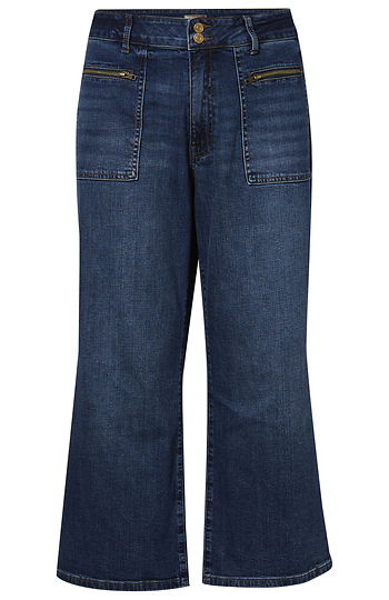 KUT from the Kloth High Rise Cropped Denim Slide 1
