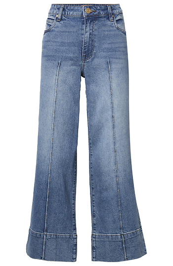 KUT from the Kloth Wide Leg Denim Slide 1
