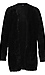 Fuzzy Long Cardigan Thumb 1