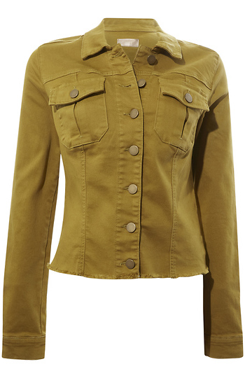 KUT from the Kloth Frayed Hem Jacket Slide 1