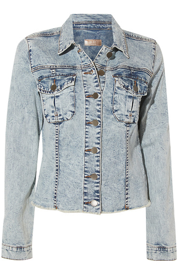 KUT from the Kloth Fray Hem Jacket Slide 1