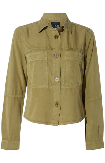 KUT from the Kloth Patch Pocket Jacket Slide 1