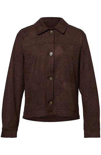 KUT from the Kloth Suede Jacket Slide 1