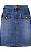 KUT from the Kloth Short Denim Skirt Thumb 1