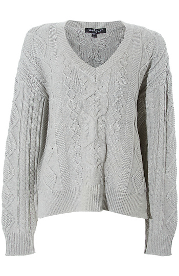 Velvet Heart V Neck Sweater Slide 1
