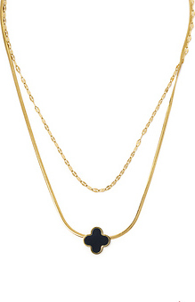 Black Clover, Double Chain Necklace Slide 1