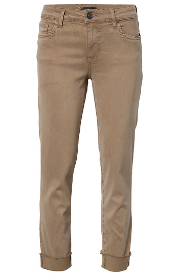 KUT from the Kloth Straight Cropped Jeans Slide 1